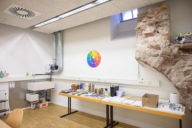 Ein Kursraum im Bildungszentrum Heidelberg