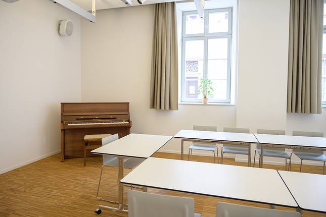 Ein Kursraum im Bildungszentrum Heidelberg